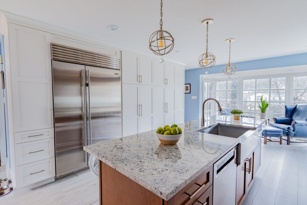 mid-century modern kitchen renovation design