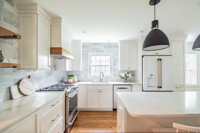 Inviting Transitional Kitchen Renovation - Gardner/Fox Associates