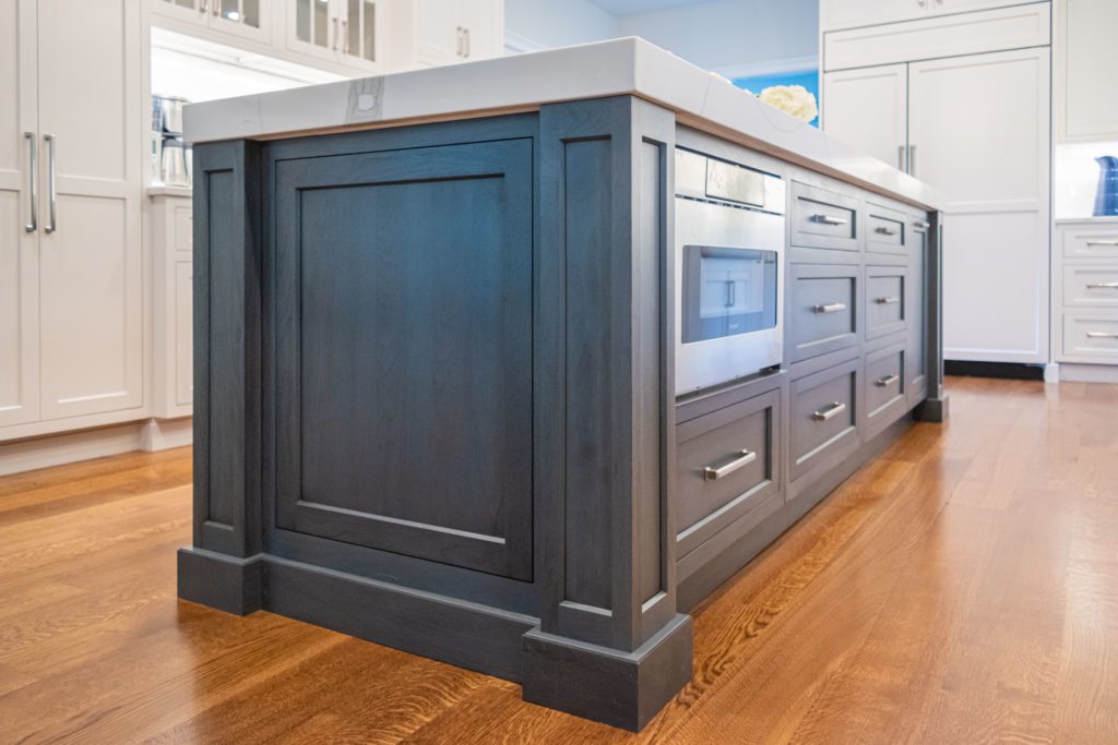 timeless traditional kitchen renovation custom blue island