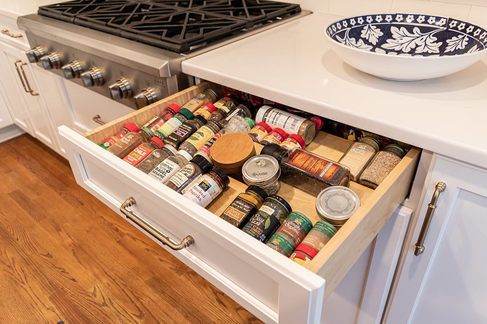 cabinetry company storage organizers