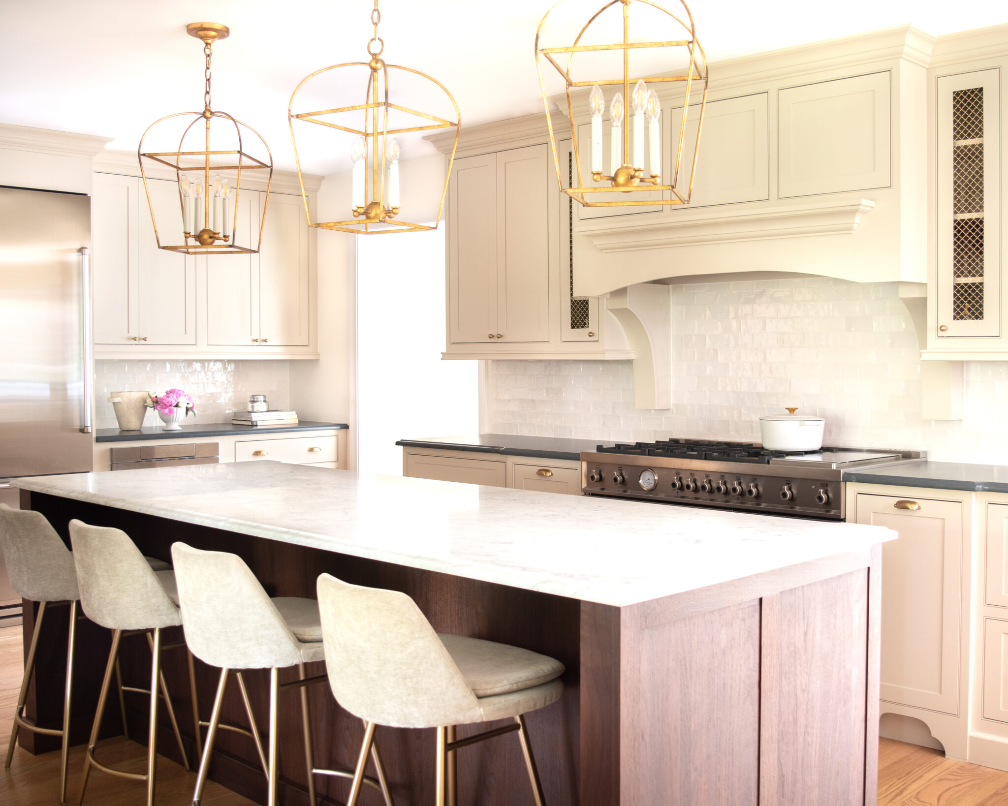 Warm & Welcoming Kitchen Design - Gardner/Fox Associates